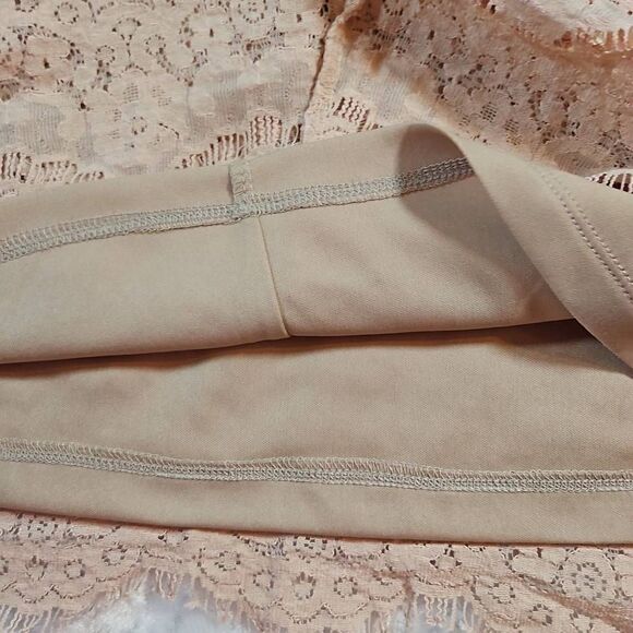 Love Fire Pink Blush Lace Tank Size M/L - Picture 6 of 8